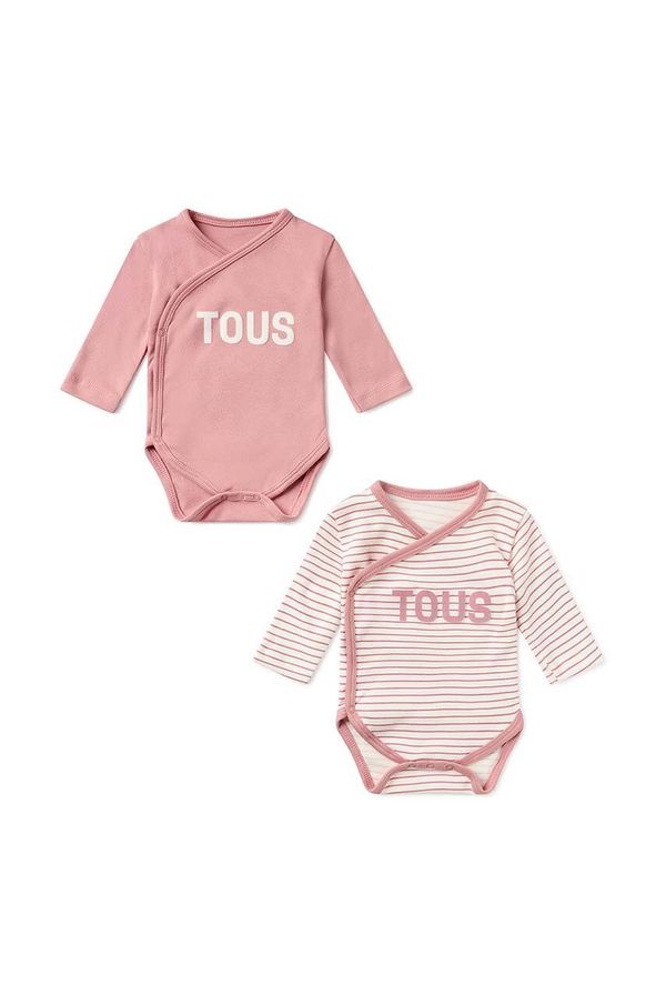 Tous Pamučni bodi za bebe Tous Classic 2-pack Classic.2104