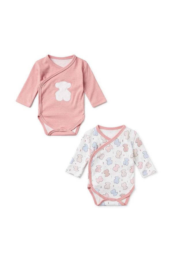 Tous Pamučni bodi za bebe Tous Colors 2-pack Colors.2109