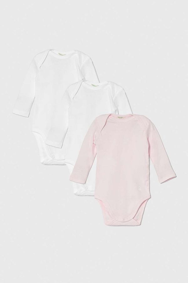 United Colors of Benetton Pamučni bodi za bebe United Colors of Benetton