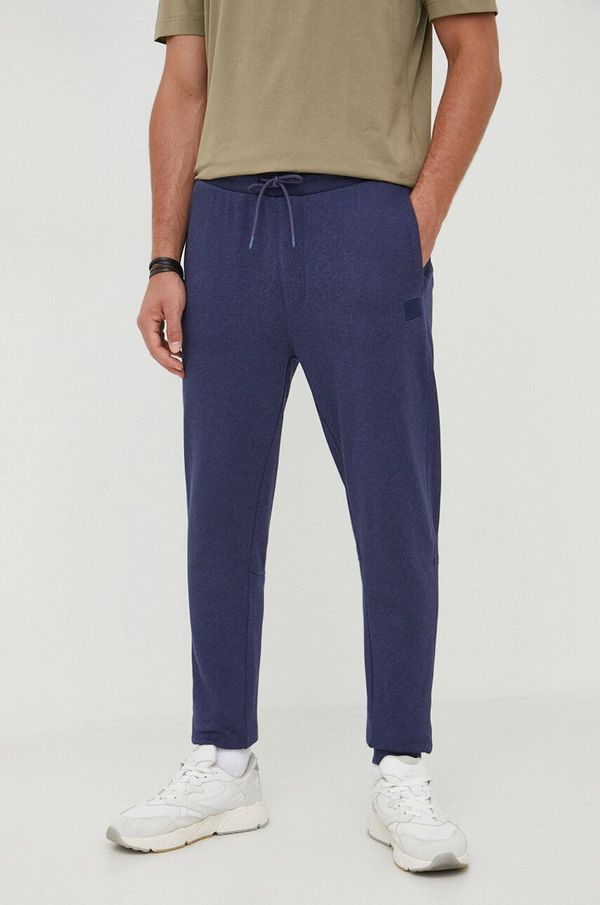 Boss Orange Pamučni donji dio trenirke BOSS CASUAL za muškarce, glatki materijal, 50468448