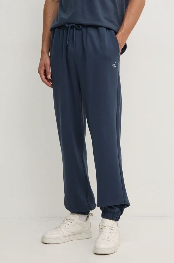 Calvin Klein Jeans Pamučni donji dio trenirke Calvin Klein Jeans s aplikacijom, J30J326881