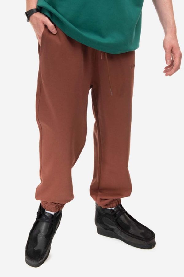 Drôle de Monsieur Pamučni donji dio trenirke Drôle de Monsieur boja: smeđa, BP100.BROWN-BROWN