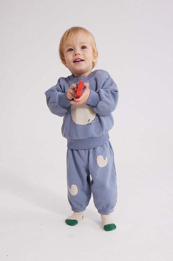 Bobo Choses Pamučni donji dio trenirke za bebe Bobo Choses s tiskom