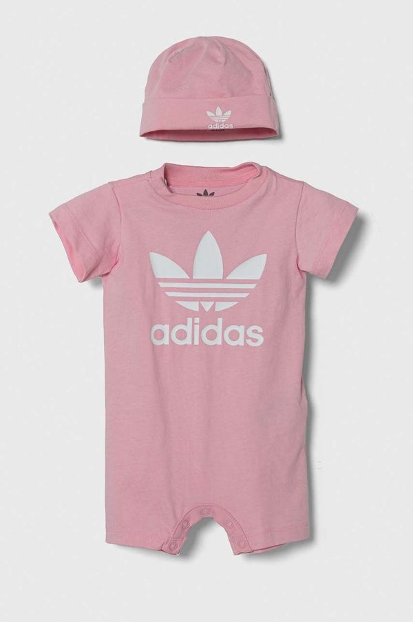 adidas Originals Pamučni kombinezon za bebe adidas Originals