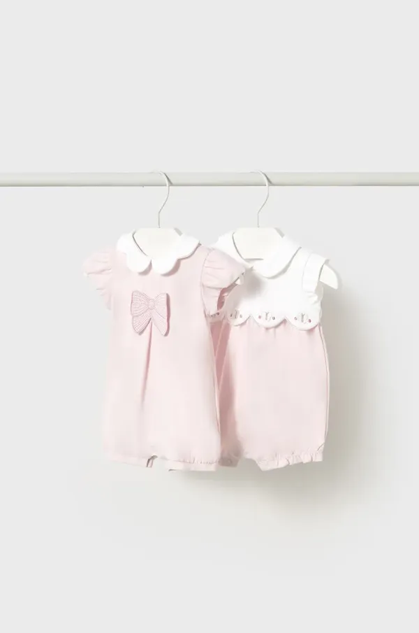 Mayoral Newborn Pamučni kombinezon za bebe Mayoral Newborn 2-pack 1752