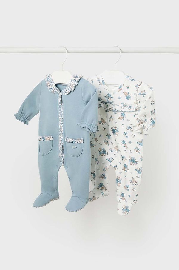 Mayoral Newborn Pamučni kombinezon za bebe Mayoral Newborn 2-pack 2778