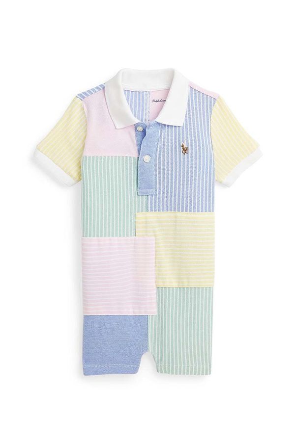 Polo Ralph Lauren Pamučni kombinezon za bebe Polo Ralph Lauren