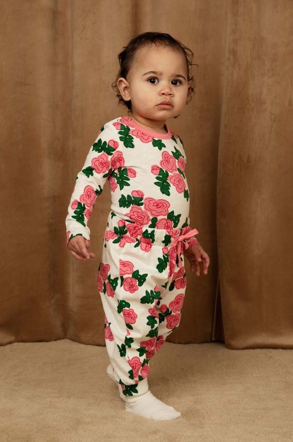 Mini Rodini Pamučni komplet za bebe Mini Rodini boja: ružičasta
