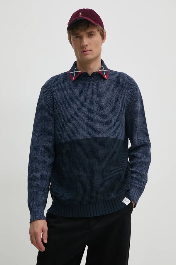 Pepe Jeans Pamučni pulover Pepe Jeans COSTELLO boja: tamno plava, lagani, PM702452
