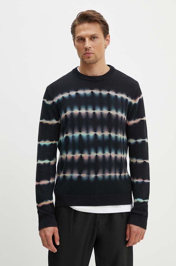 PS Paul Smith Pamučni pulover PS Paul Smith boja: crna, lagani, M2R.960Y.N22151