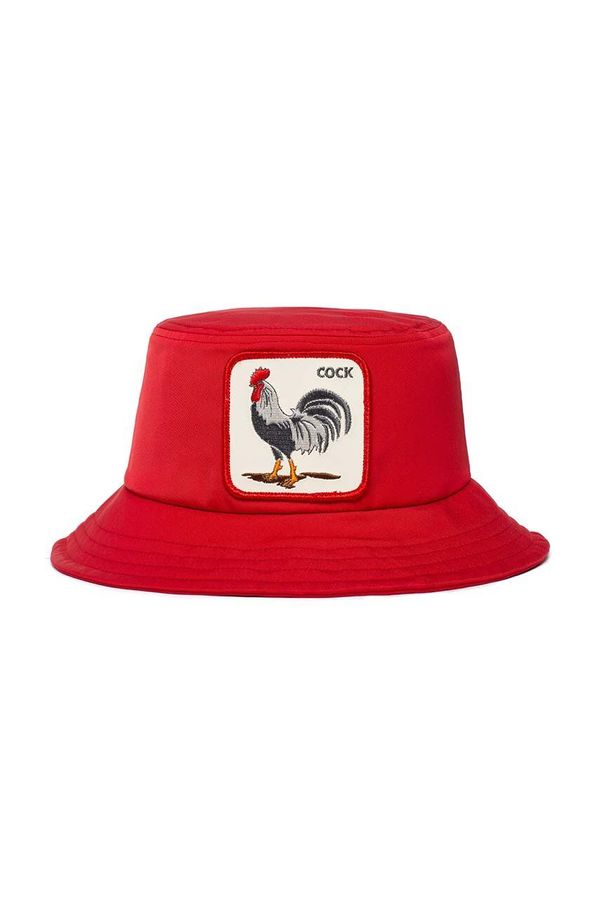 Goorin Bros Pamučni šešir Goorin Bros boja: crvena, pamučni