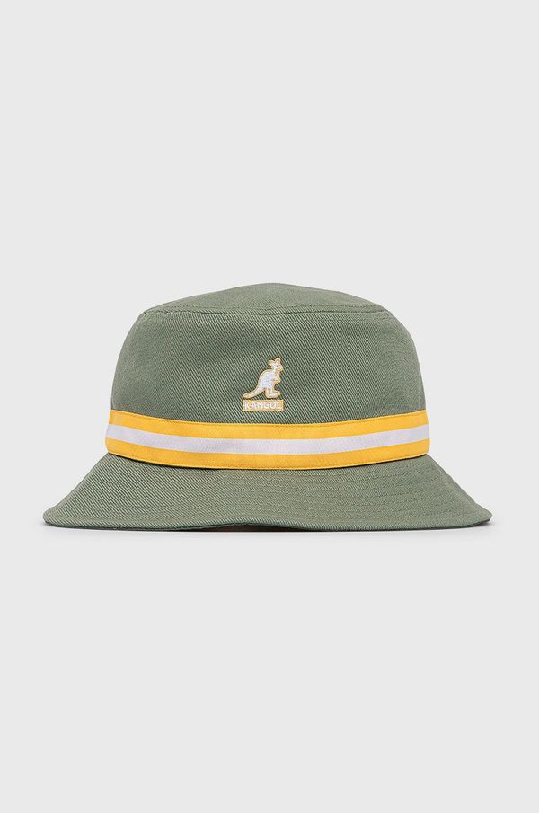 Kangol Pamučni šešir Kangol boja: zelena, pamučni