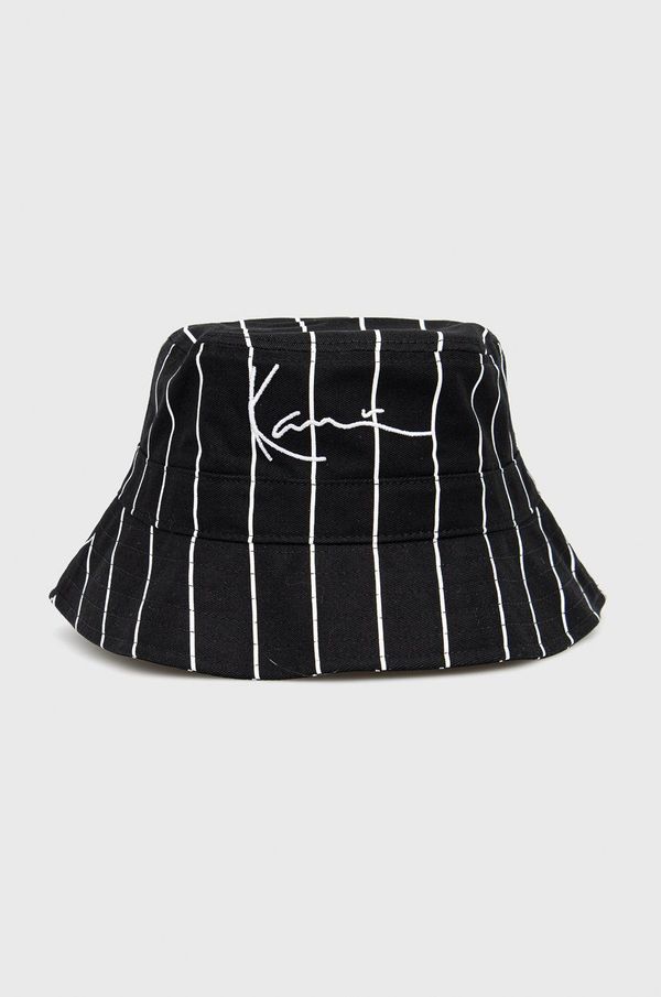 Karl Kani Pamučni šešir Karl Kani boja: crna, pamučni, KAHW02100102-black