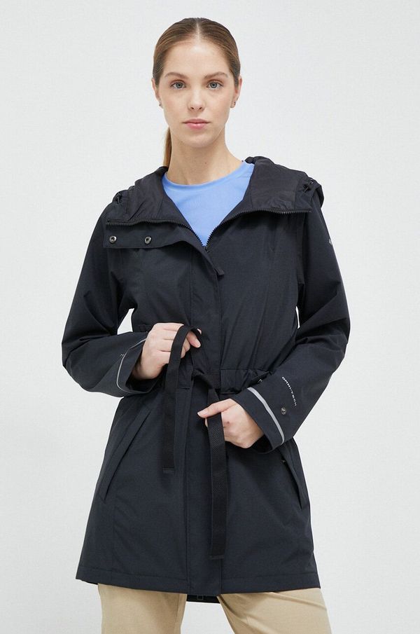 Columbia Parka Columbia Here and There za žene, boja: crna, prijelazno razdoblje