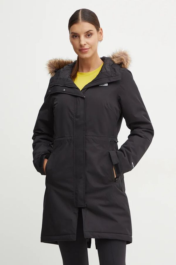 The North Face Parka The North Face Zaneck Parka za žene, boja: crna, za prijelazno razdoblje, NF0A4M8YKX71
