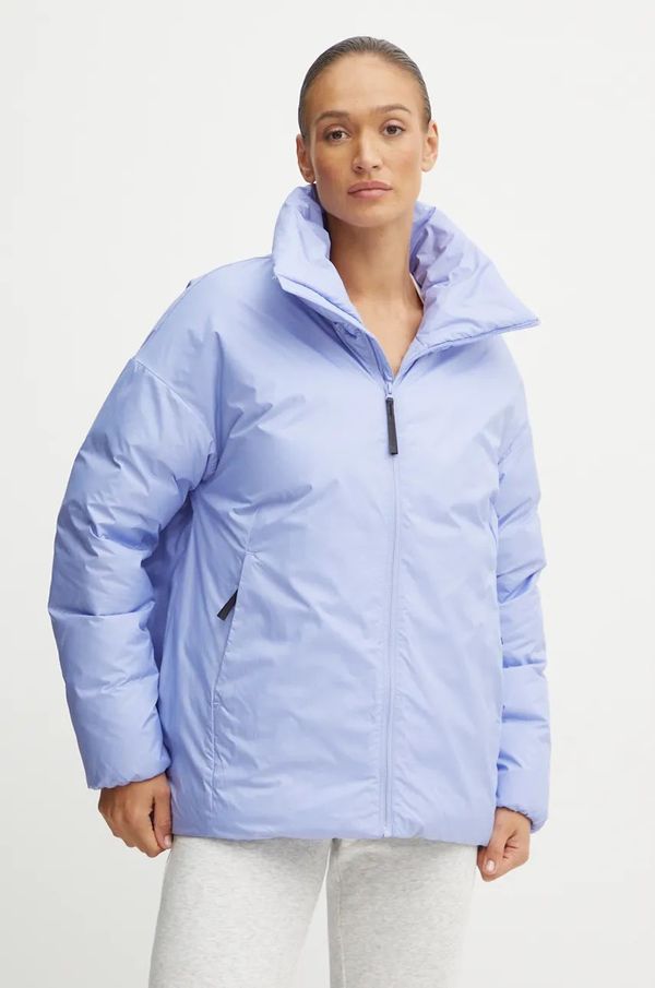 adidas Pernata jakna adidas Traveer za žene, boja: ljubičasta, za zimu, oversize, JF3209