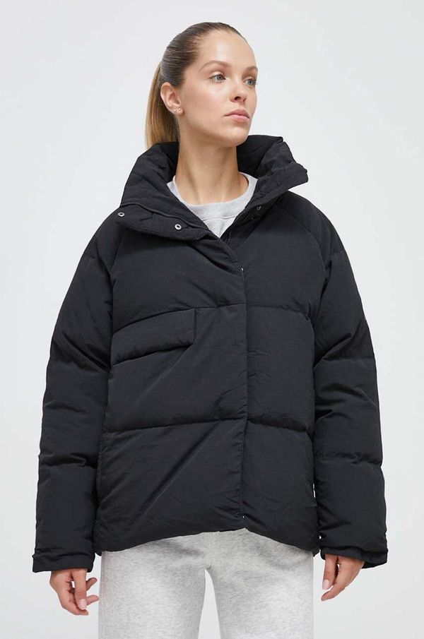 adidas Pernata jakna adidas za žene, boja: crna, za zimu, oversize