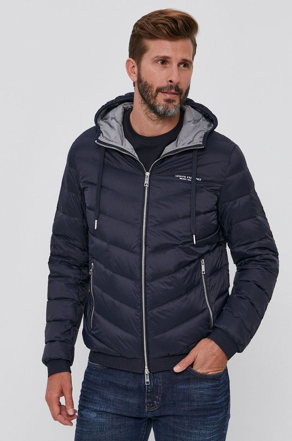 Armani Exchange Pernata jakna Armani Exchange za muškarce, boja: tamno plava, 8NZB53 ZNW3Z NOS