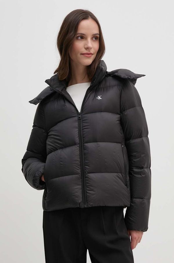 Calvin Klein Jeans Pernata jakna Calvin Klein Jeans za žene, boja: crna, za zimu, J20J223571