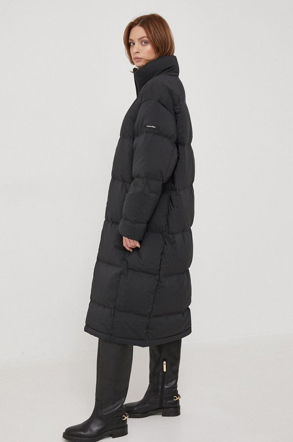 Calvin Klein Pernata jakna Calvin Klein za žene, boja: crna, za zimu, oversize