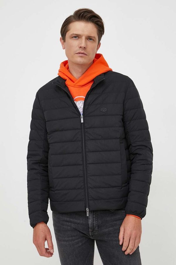 Emporio Armani Pernata jakna Emporio Armani za muškarce, boja: crna, za zimu