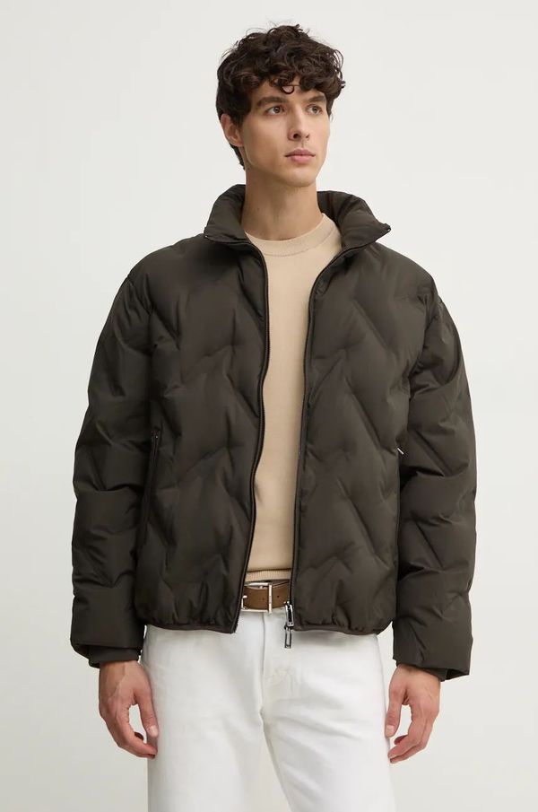 Emporio Armani Pernata jakna Emporio Armani za muškarce, boja: zelena, za zimu, 6D1BD6 1NUEZ