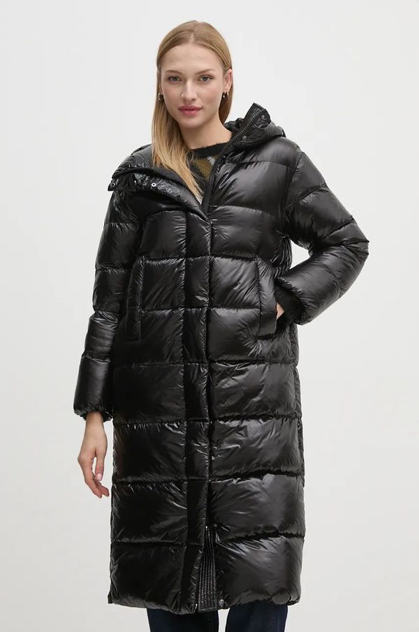 Hetrego Pernata jakna Hetrego TARA za žene, boja: crna, za zimu, oversize, 8N728