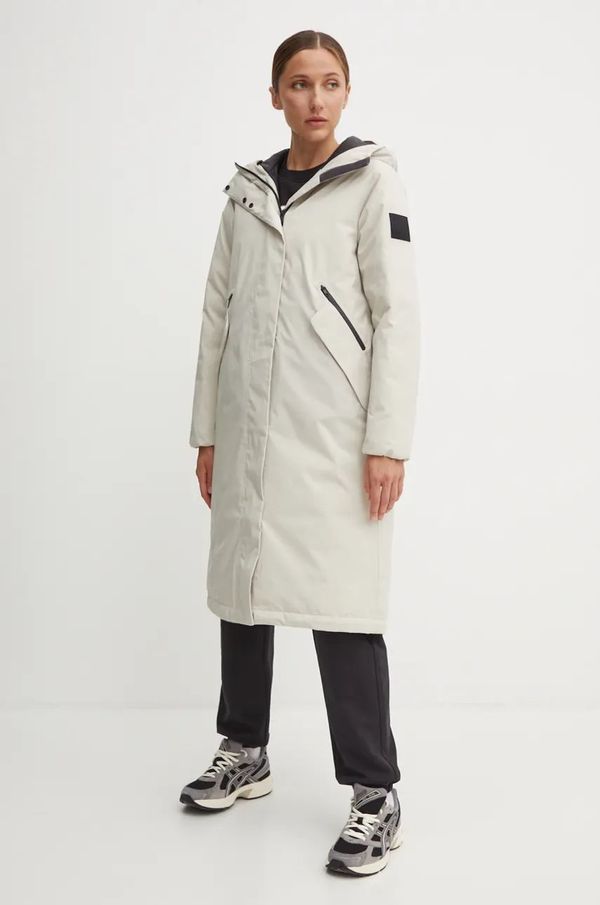 Jack Wolfskin Pernata jakna Jack Wolfskin Brandenburger za žene, boja: bež, za zimu, A60200
