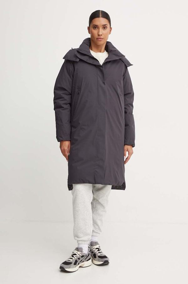 Jack Wolfskin Pernata jakna Jack Wolfskin Luisenplatz za žene, boja: siva, za zimu, 1116121