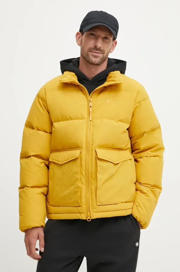 Jack Wolfskin Pernata jakna Jack Wolfskin Nordlicht za muškarce, boja: žuta, za zimu, A60040