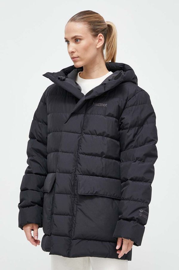 Marmot Pernata jakna Marmot za žene, boja: crna, za zimu, oversize