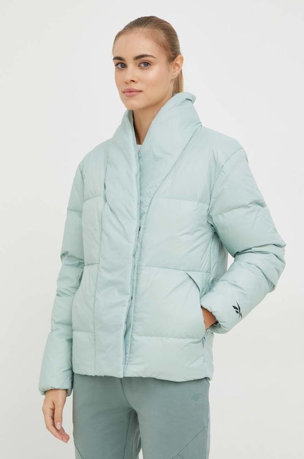 Reebok Pernata jakna Reebok za žene, boja: zelena, za zimu