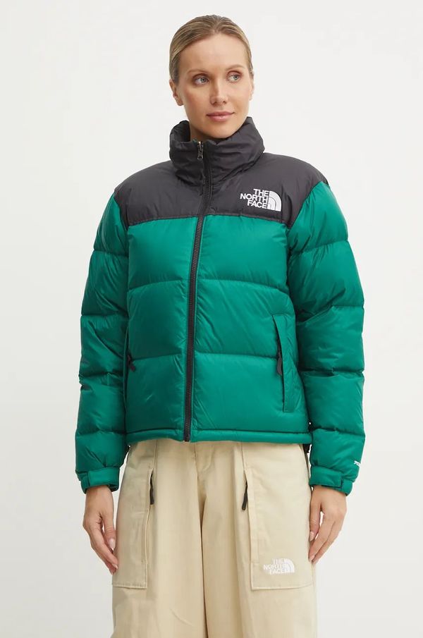 The North Face Pernata jakna The North Face 1996 Retro Nuptse za žene, boja: zelena, za zimu, NF0A3XEONL11