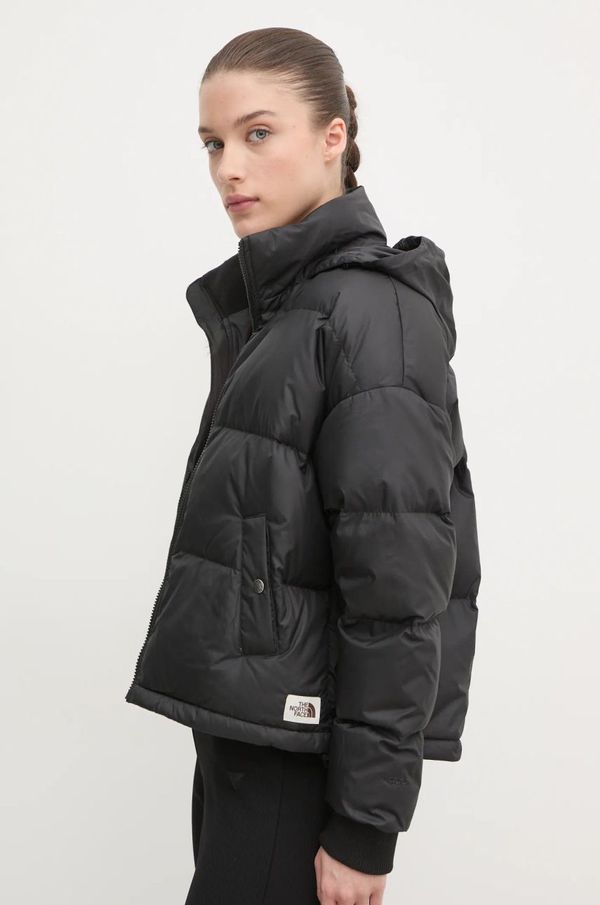 The North Face Pernata jakna The North Face Down Paralta za žene, boja: crna, za zimu, NF0A3YSDKT01