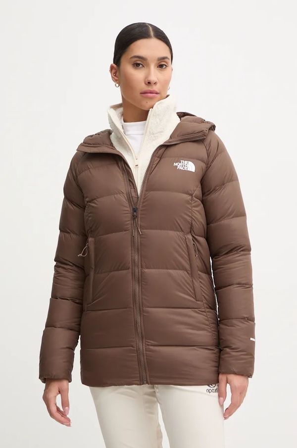 The North Face Pernata jakna The North Face Hyalite za žene, boja: smeđa, za prijelazno razdoblje, NF0A7Z9R1OI1