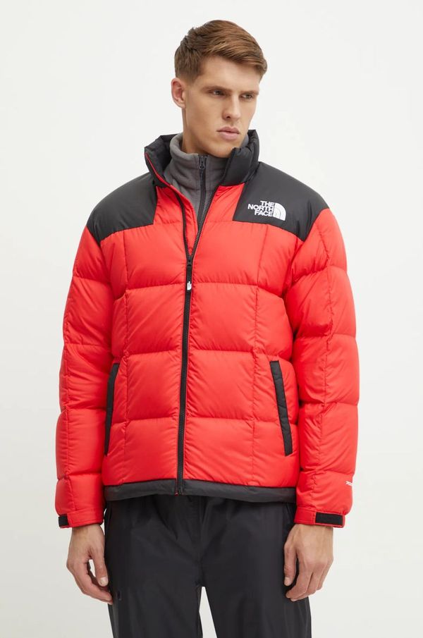 The North Face Pernata jakna The North Face Lhotse za muškarce, boja: crvena, za zimu, NF0A3Y236821