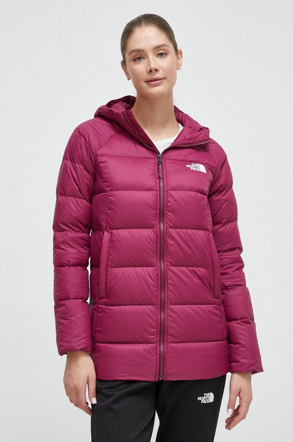 The North Face Pernata jakna The North Face za žene, boja: ljubičasta, za zimu