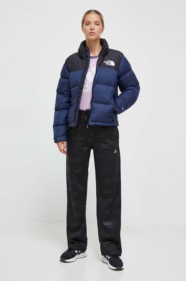 The North Face Pernata jakna The North Face za žene, boja: tamno plava, za zimu