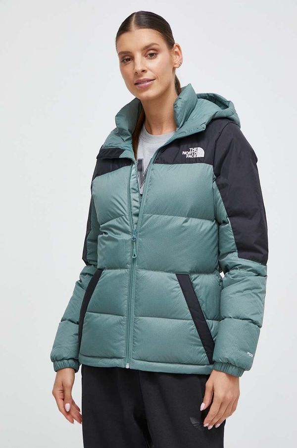The North Face Pernata jakna The North Face za žene, boja: zelena, za zimu
