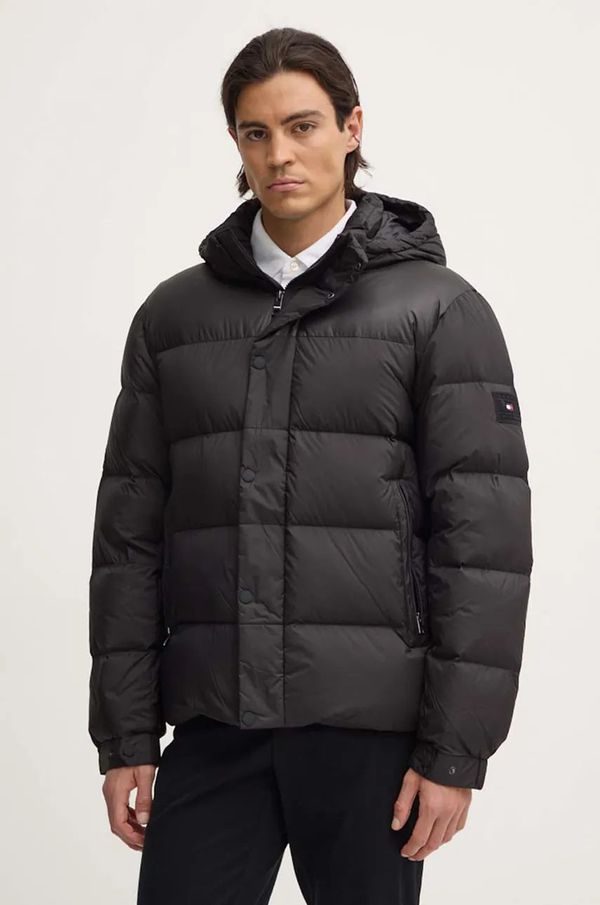Tommy Hilfiger Pernata jakna Tommy Hilfiger za muškarce, boja: crna, za zimu, MW0MW36569
