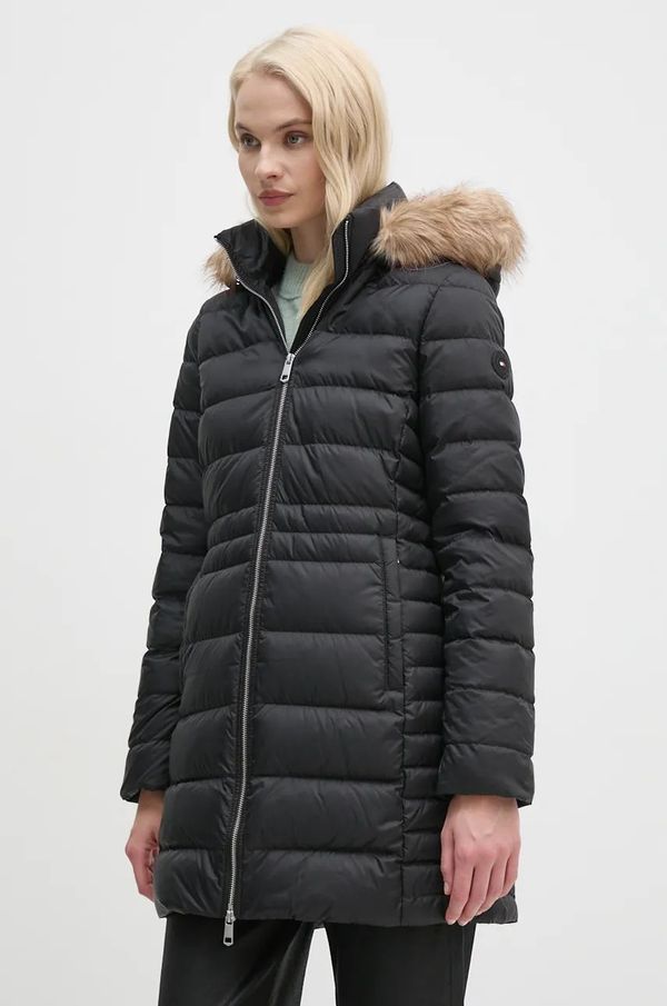 Tommy Hilfiger Pernata jakna Tommy Hilfiger za žene, boja: crna, za zimu, WW0WW42742