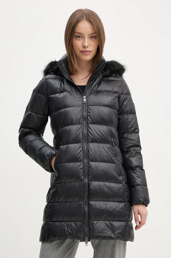 Tommy Hilfiger Pernata jakna Tommy Hilfiger za žene, boja: crna, za zimu, WW0WW43122