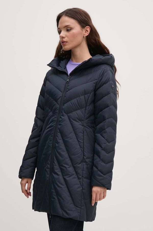 Tommy Hilfiger Pernata jakna Tommy Hilfiger za žene, boja: tamno plava, za prijelazno razdoblje, WW0WW42622