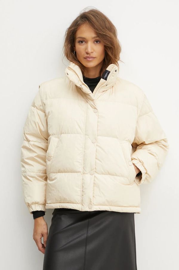 Weekend Max Mara Pernata jakna Weekend Max Mara za žene, boja: bež, za zimu, 2425486062600