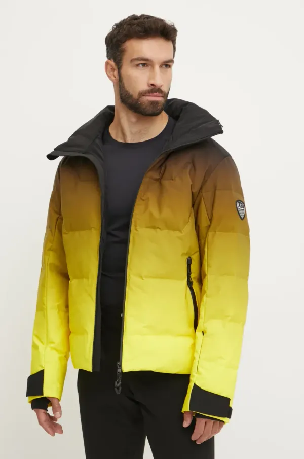 EA7 Emporio Armani Pernata skijaška jakna EA7 Emporio Armani boja: žuta, PNCJZ.6DPG10