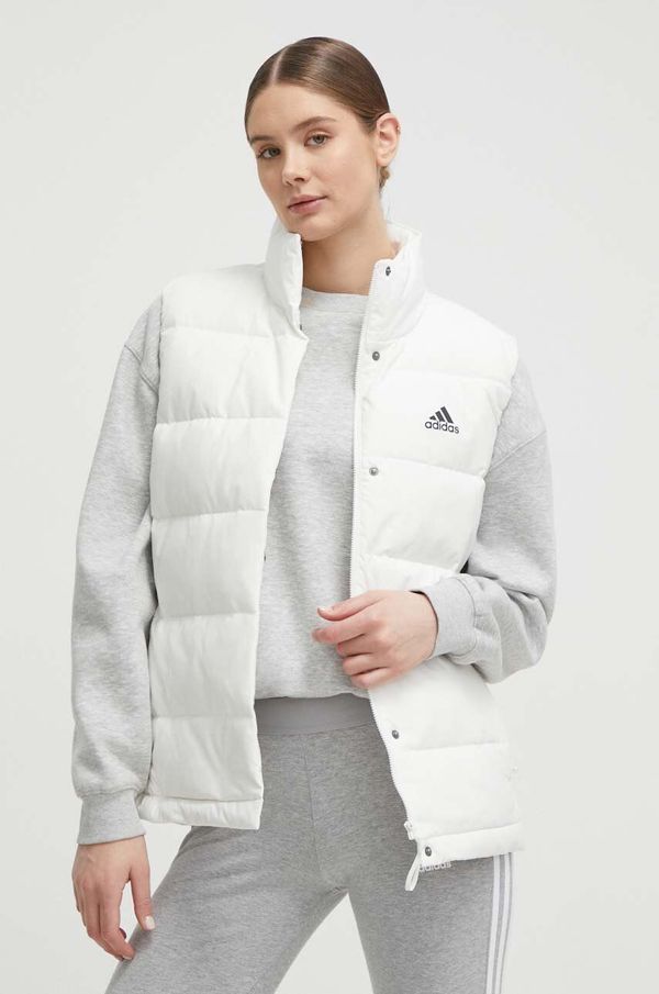 adidas Pernati prsluk adidas za žene, boja: bijela, zimu