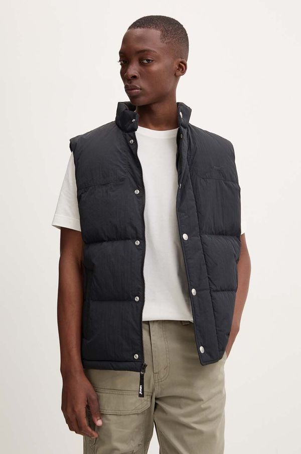 Levi's Pernati prsluk Levi's za muškarce, boja: crna, za zimu, A8556