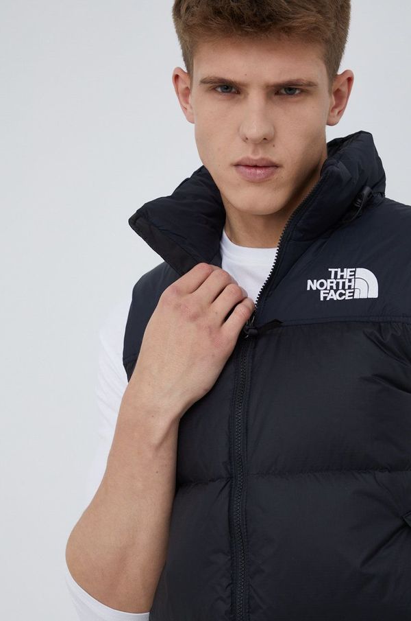 The North Face Pernati prsluk The North Face M 1996 Rtro Npse Vst za muškarce, boja: crna, za zimu