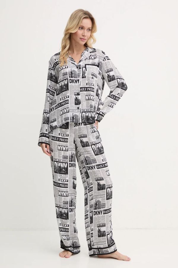 DKNY Pidžama Dkny za žene, boja: bijela, YI90033