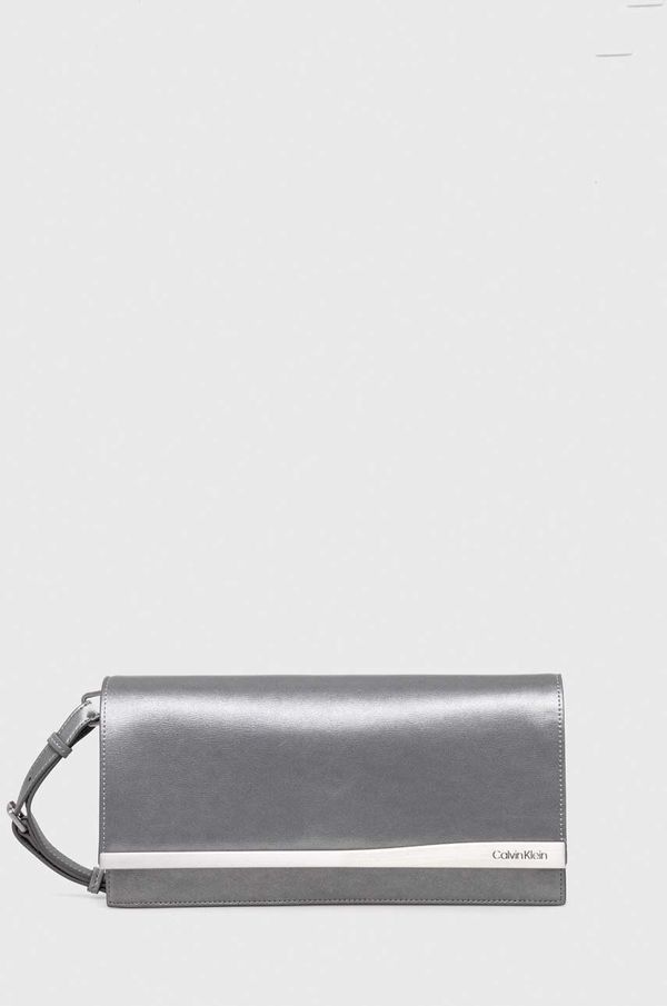 Calvin Klein Pismo torbica Calvin Klein boja: srebrna